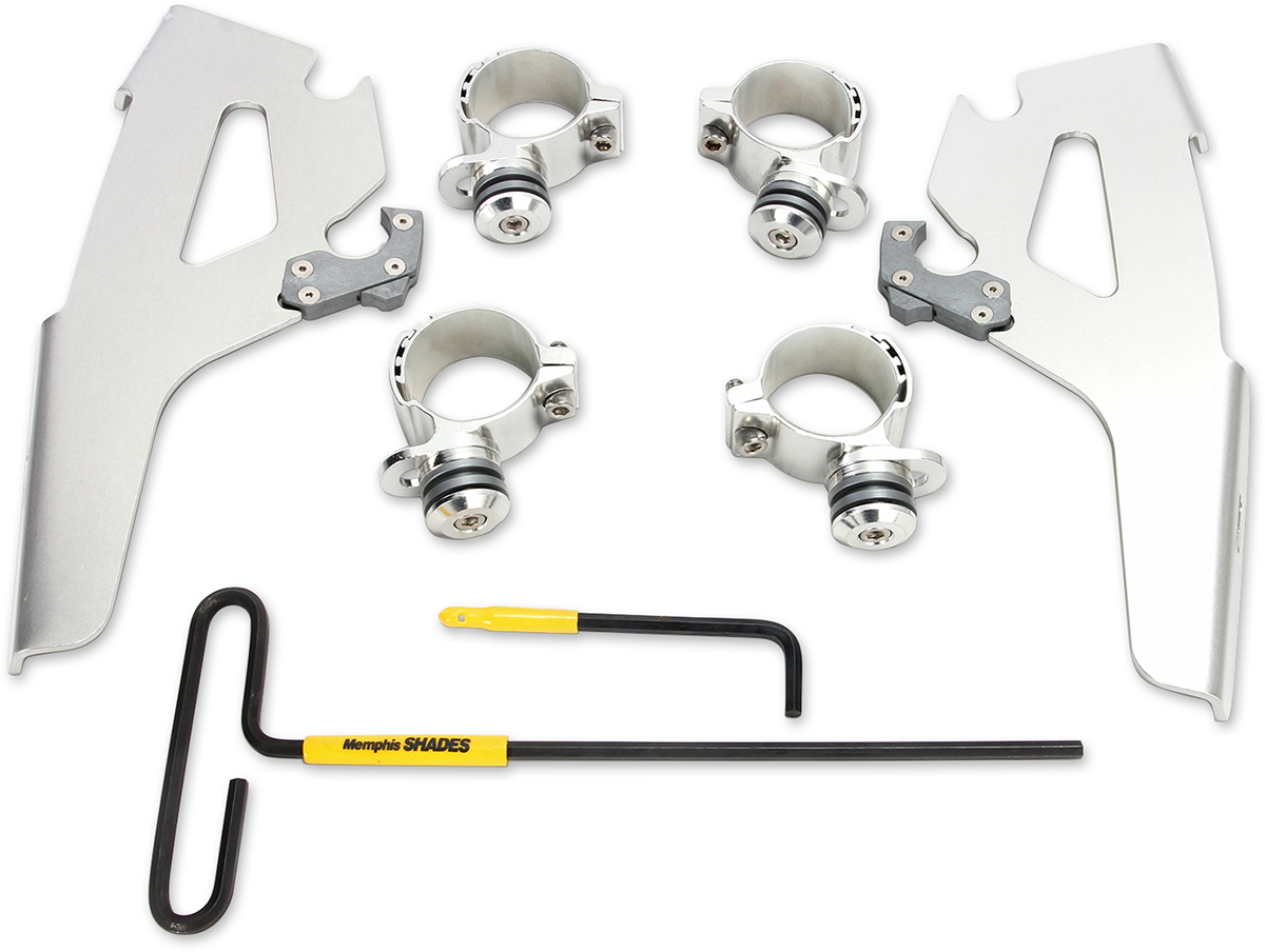 Memphis Shades Fats/Slim Trigger Lock Mounting Kit - Vegas - Polished
