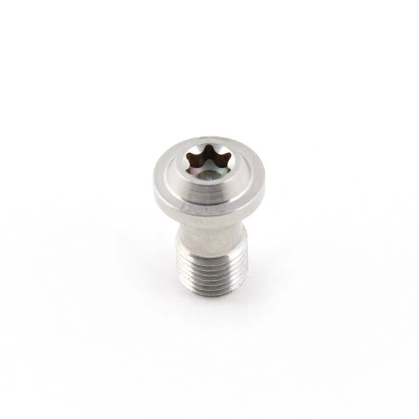 Proti Titanium Single Banjo Bolt For Brembo Master Cylinders M10x1 - Silver