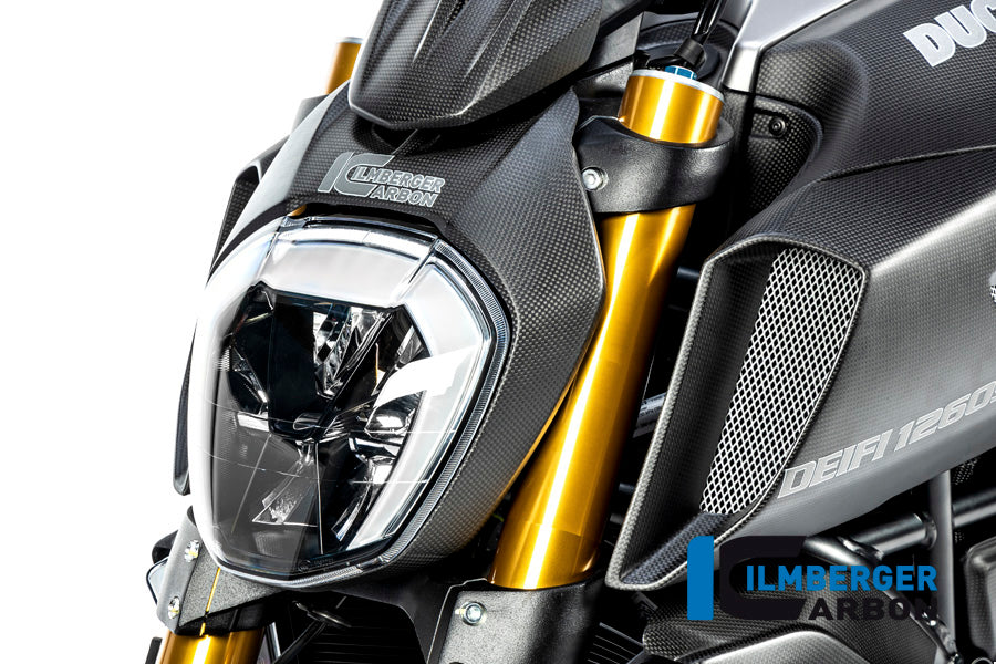 Ilmberger Carbon Headlight Cover Ducati Diavel 1260