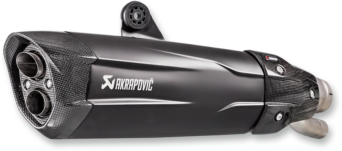 Akrapovic Muffler - Black - Titanium - S1000RR