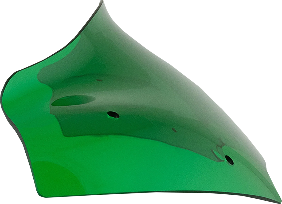 Klock Werks Kolor Flare® Windshield - 8" - Green - '23-'25 FLTRX