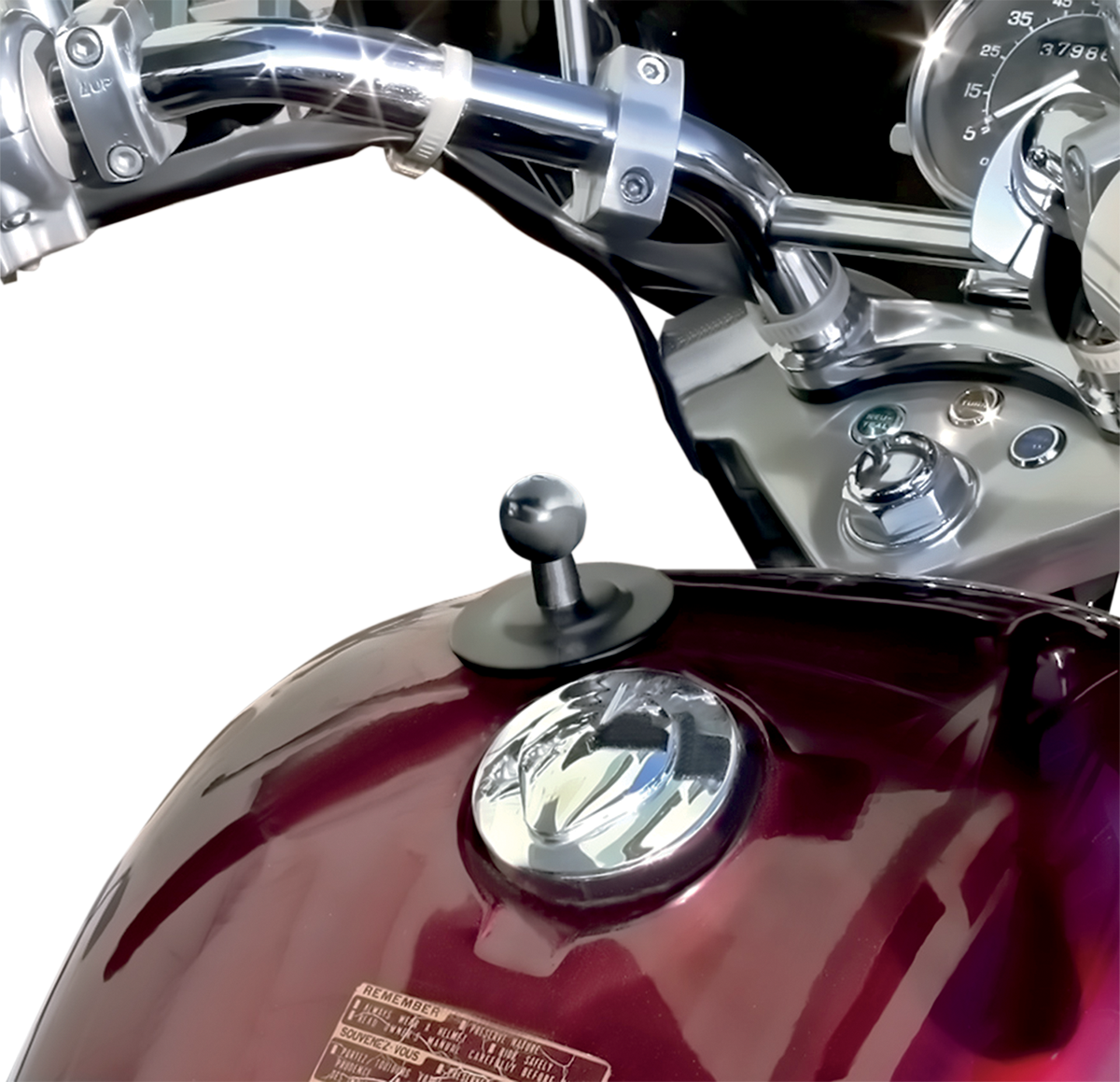 RAM Mounts Universal Ball Mount - Adhesive Base