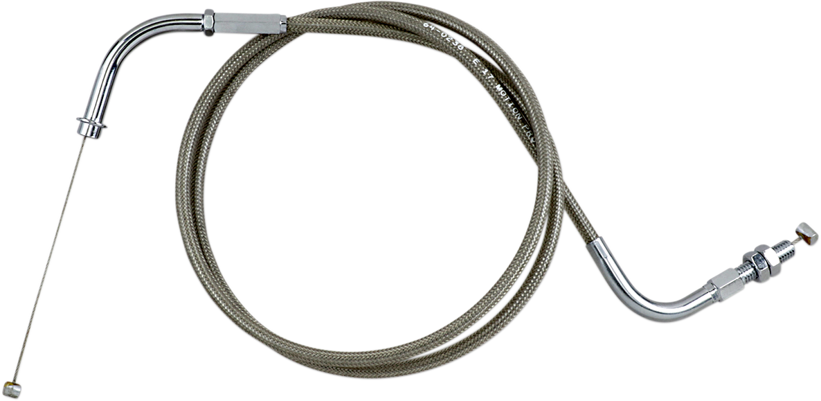 Motion Pro Armor Coat Stainless Steel Throttle/Idle Cable For Cruisers - Push - Boulevard 800