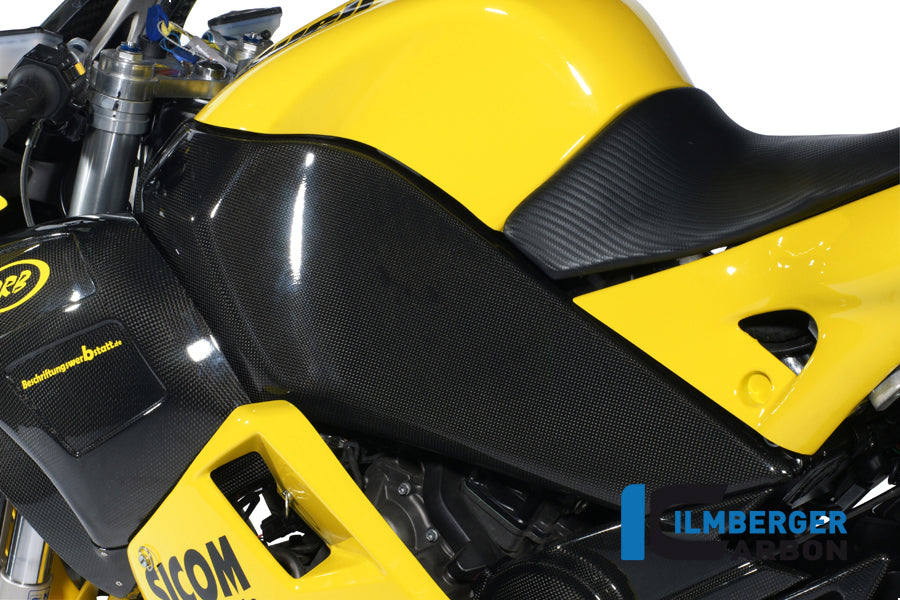 Ilmberger Carbon Frame Cover Left Carbon For Buell 1125 R/Cr