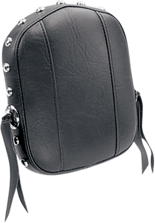 Mustang Bracket-Style Sissy Bar Pad - Studded W/ Conchos Pads - 7.5" X 9"