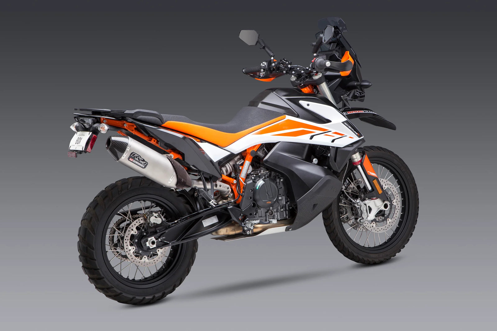 Yoshimura 790/890 Adventure 19-23 / 22-23 Norden 901 RS-4 Stainless Slip-On Exhaust, W/ Stainless Muffler