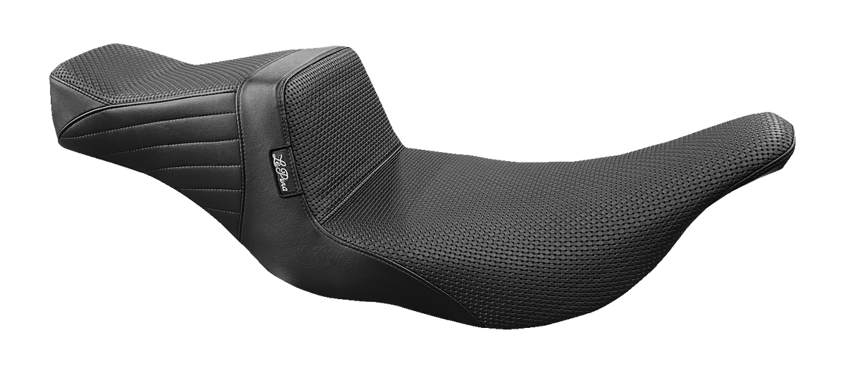 Le Pera Tailwhip Seat - Basketweave - Black - FL '97-'07