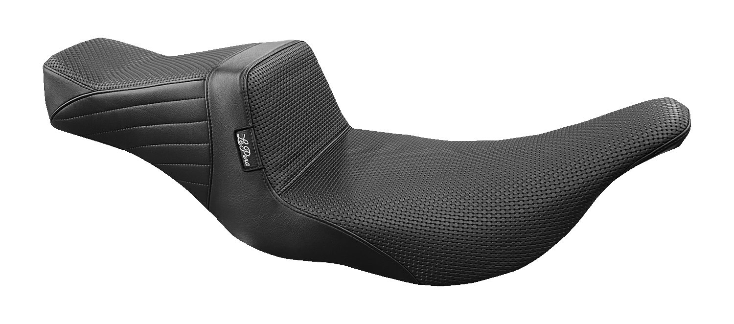 Le Pera Tailwhip Seat - Basketweave - Black - FL '97-'07