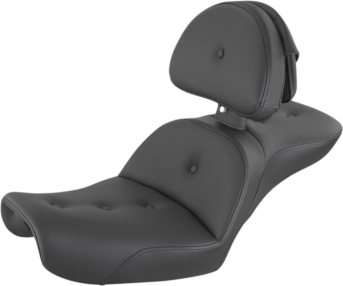 Saddlemen Explorer RoadSofa™ Seat - With Backrest - FXD '96-'03