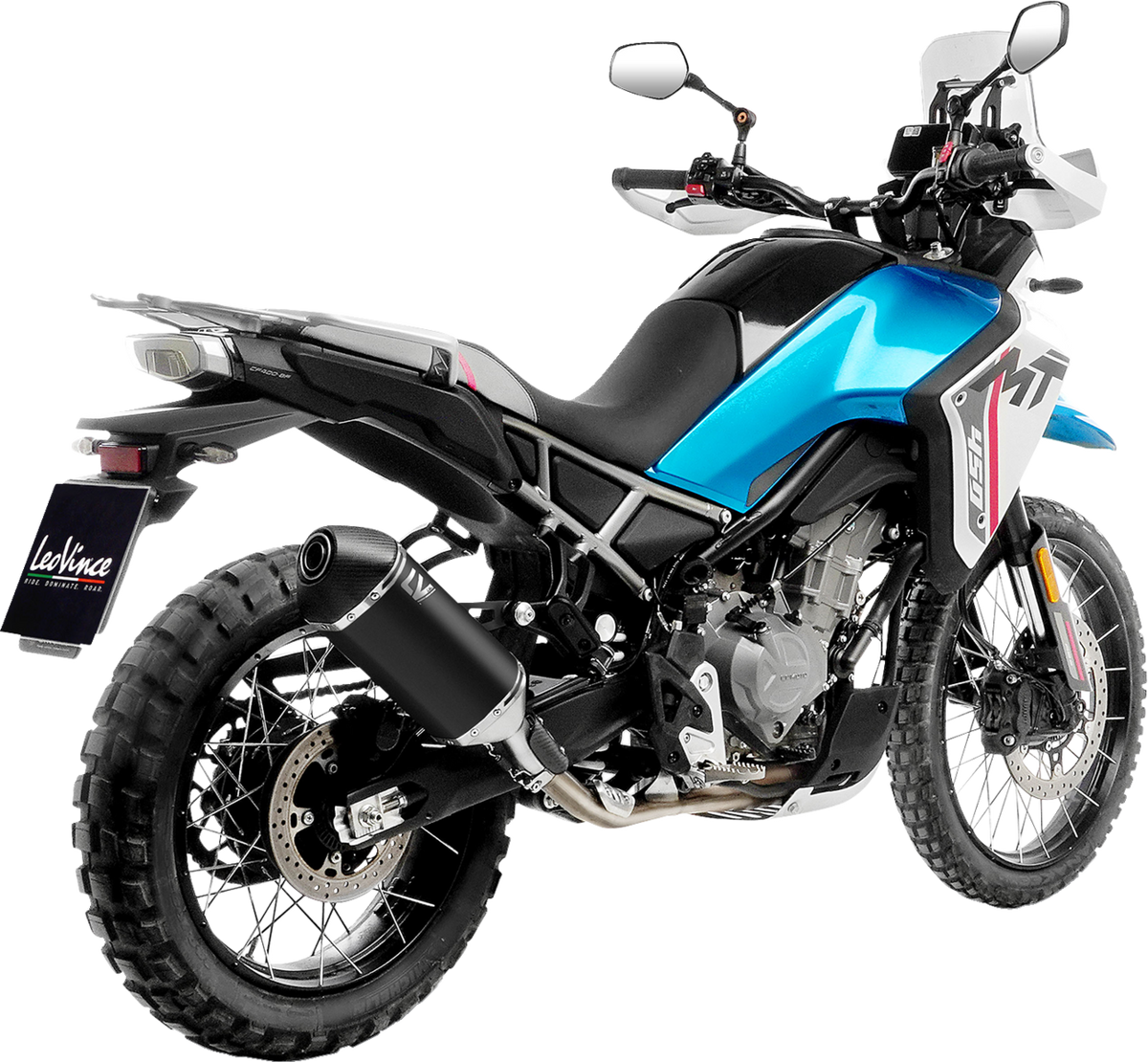 LeoVince LV-14 Black Edition Slip-On Muffler - CFMOTO 450 MT
