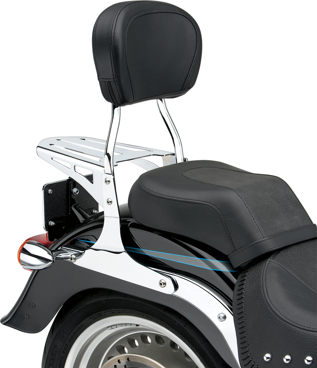 Cobra Round Sissy Bar - Standard - FLSTF/FXST