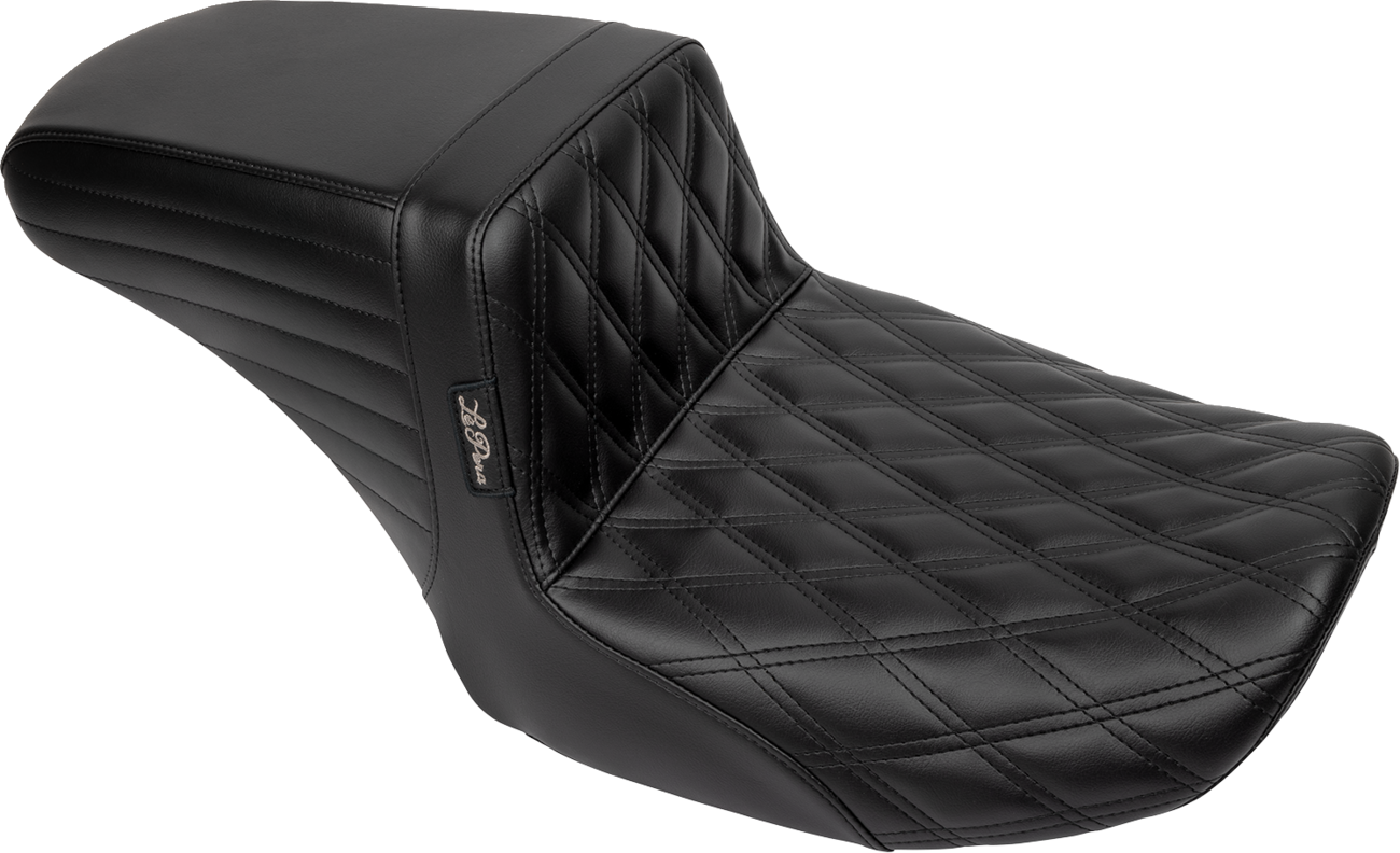 Le Pera Kickflip Seat - Double Diamond Stitch - FLH/FLT '23-'25