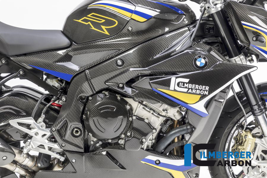 Ilmberger Carbon Radiator Cover / Badge Holder Right Side - BMW S 1000 R (Ab 2017)