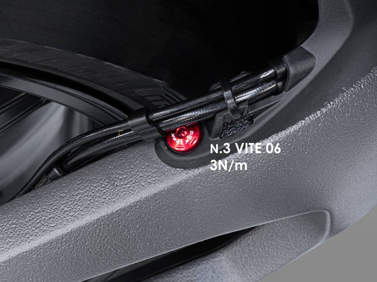 KVT98 - PANIGALE V4 MY 2025 REAR HUGGER SCREWS KIT