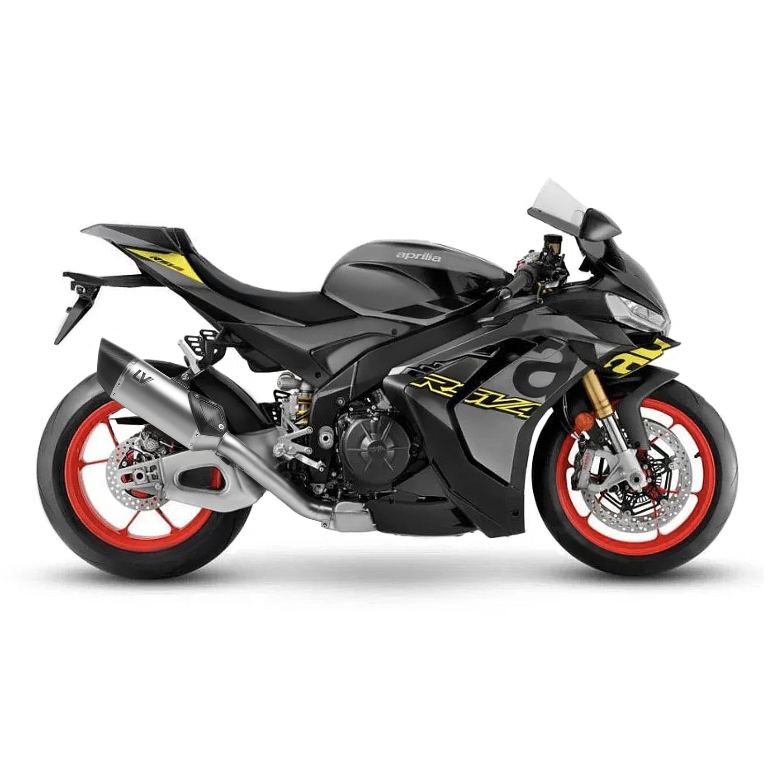 LeoVince Lv-14 R Titanium (15642TU) - for APRILIA | RSV4 1000 RR | 2019 - 2020; APRILIA | RSV4 1100/FACTORY | 2021 - 2024; APRILIA | RSV4 1100/FACTORY | 2025 - 2026 - image 1 of 5