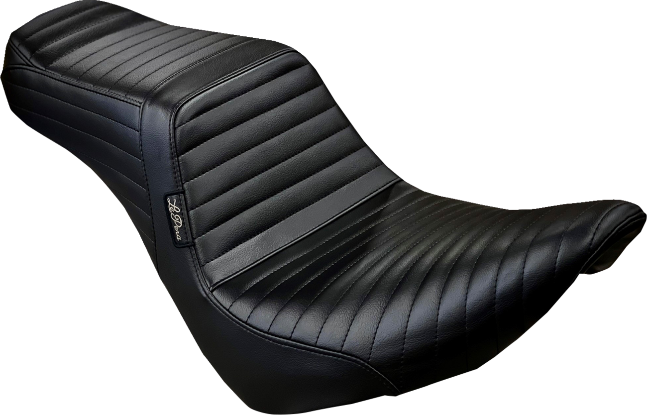 Le Pera Tailwhip Seat - Pleated - Black - FXLR/FLSB '18-'23