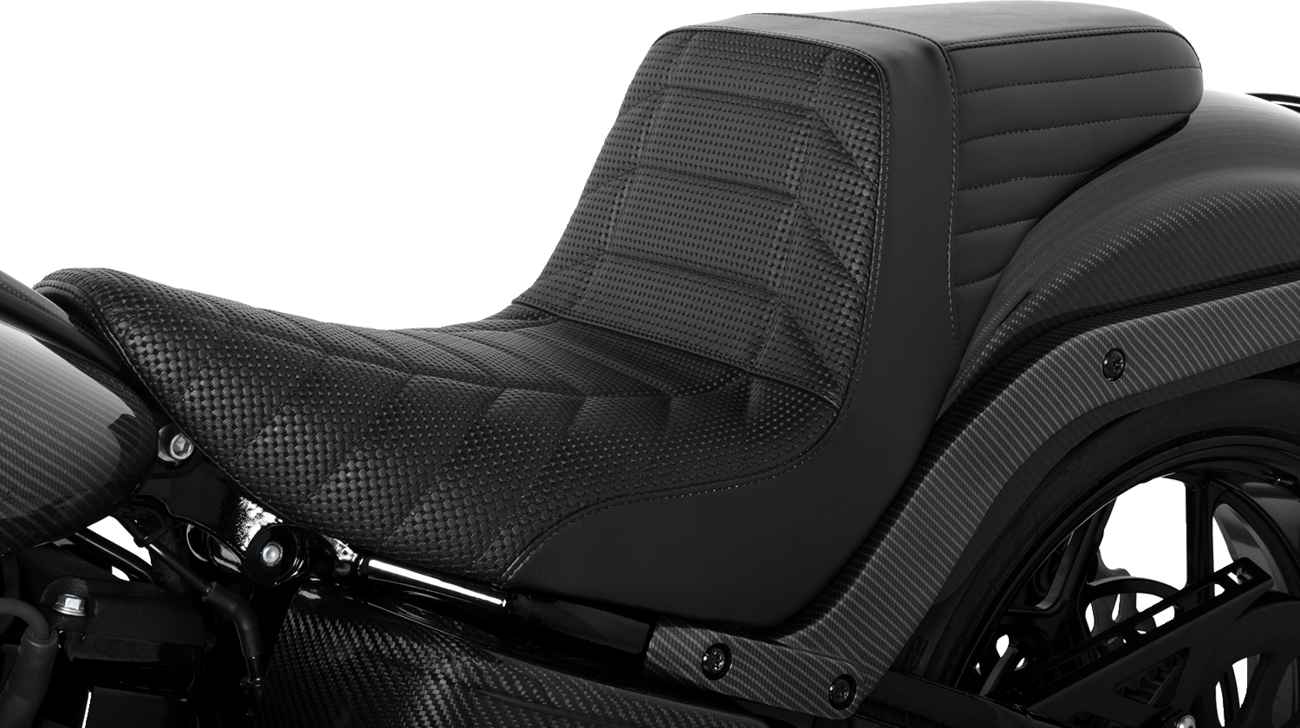 Le Pera Kickflip Seat - Track Pleat - Black '18-'23
