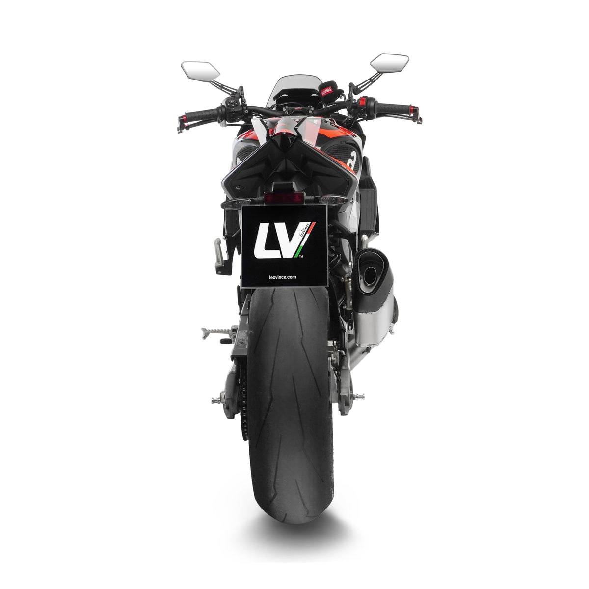 LeoVince Lv-14 R Titanium (15642TU) - for APRILIA | TUONO V4 1100/FACTORY | 2021 - 2024; APRILIA | TUONO V4 1100/FACTORY | 2025 - 2026; APRILIA | TUONO V4 1100/FACTORY/RR | 2019 - 2020 - image 5 of 5