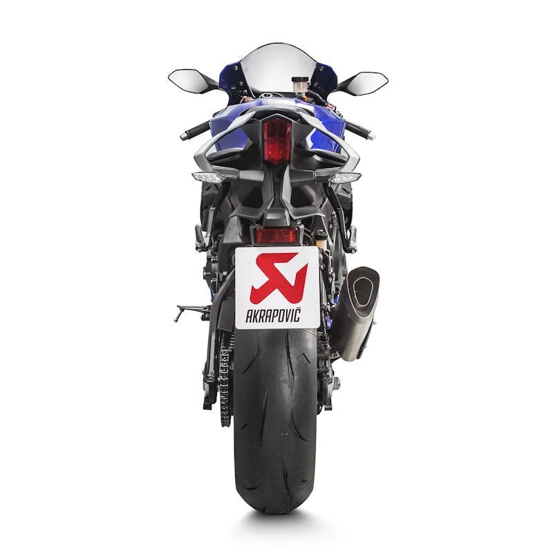 Akrapovic GP Titanium Slip-On Exhaust For Yamaha R1 R1M 2015 To 2025