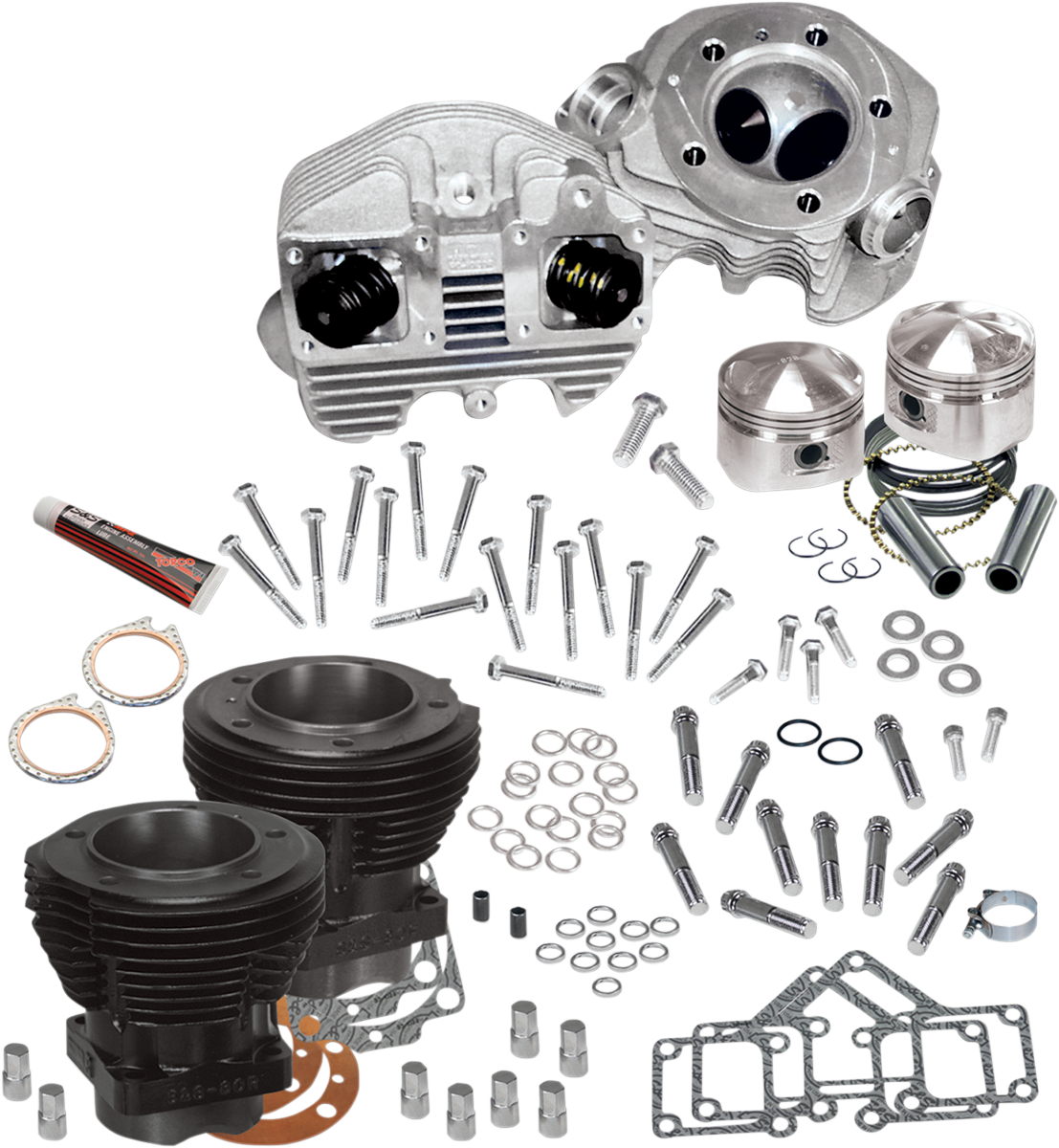 S&amp;S Cycle Top End Kit - 3.4375" Bore - 74" Big Twin '66-'84