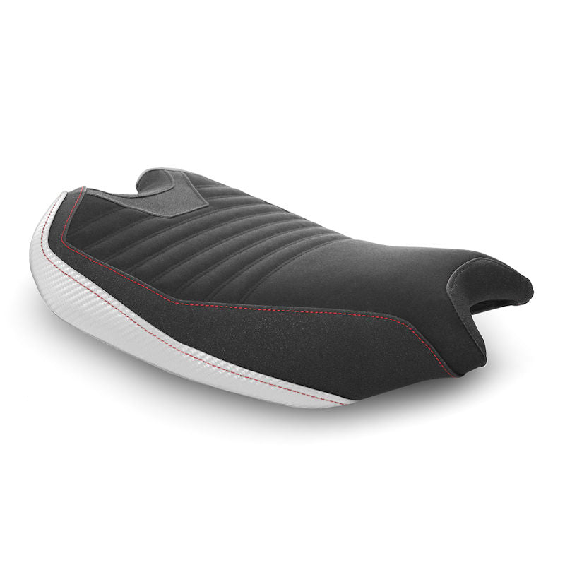 Luimoto Corsa White Seat Cover For Ducati Panigale V2
