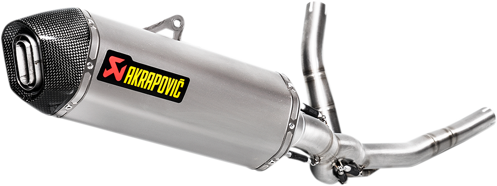 Akrapovic Race Exhaust - Stainless Steel/Titanium
