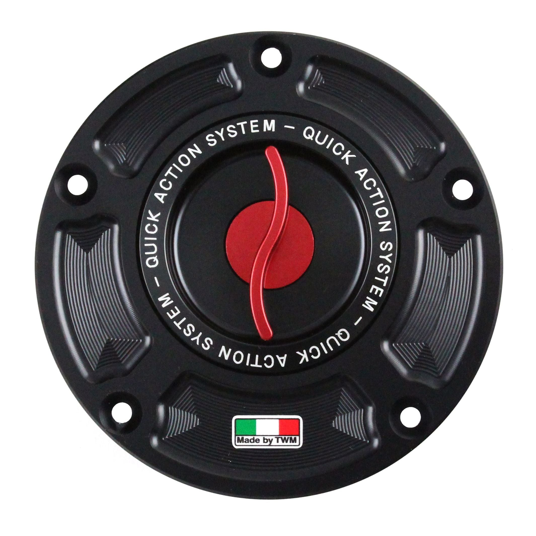 TWM Quick Action Fuel Cap ホンダCBR1000rrr TWM - TWM Quick Action CNC Aluminum Gas Cap For CBR 1000 RR-R SP