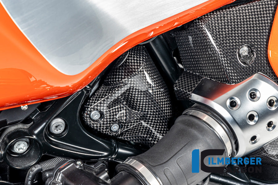 Ilmberger Carbon Tank Breather Cover BMW R12 NineT - Gloss / Twill