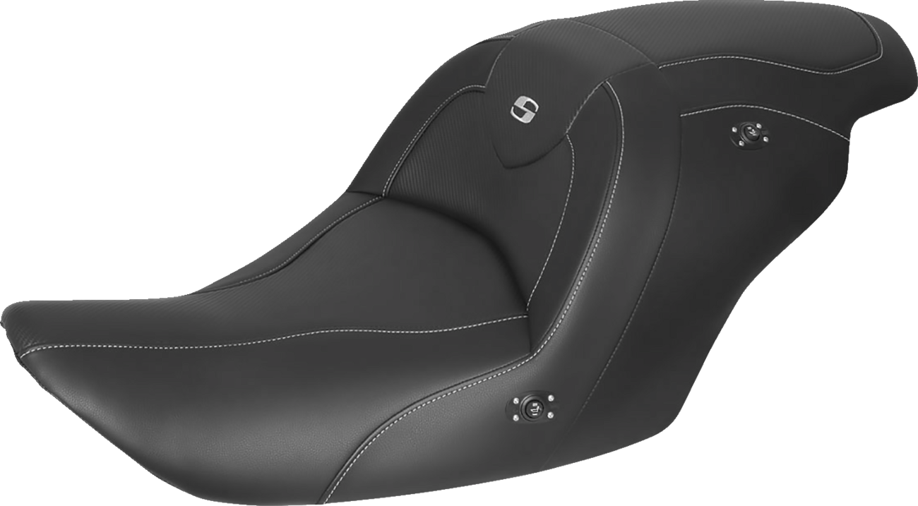 Saddlemen Roadsofa™ Carbon Fiber Heated Seat - Black - Without Backrest - GL1800 '14-'17