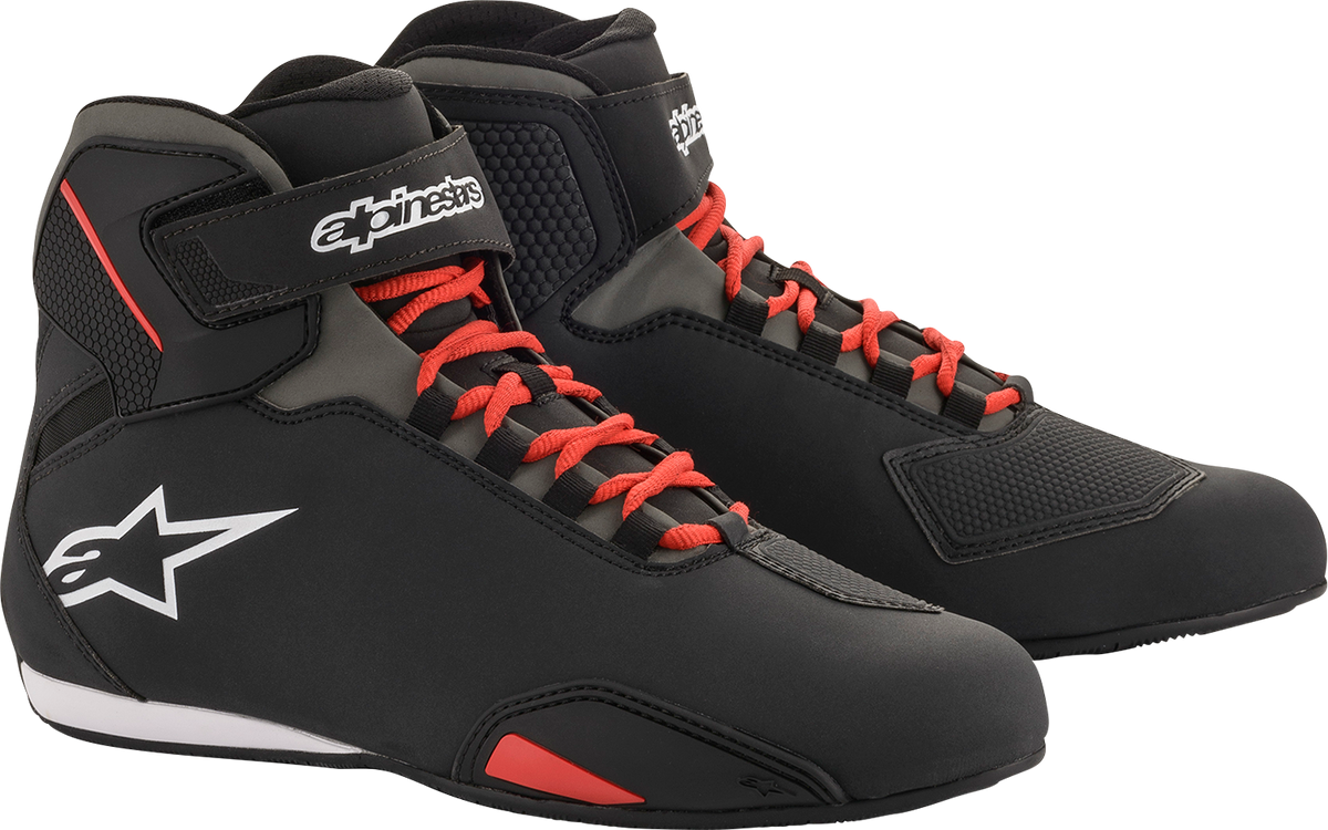 Alpinestars Sektor Shoes — Abrasion Resistant/Hook And Loop/Removable Anatomic Footbed