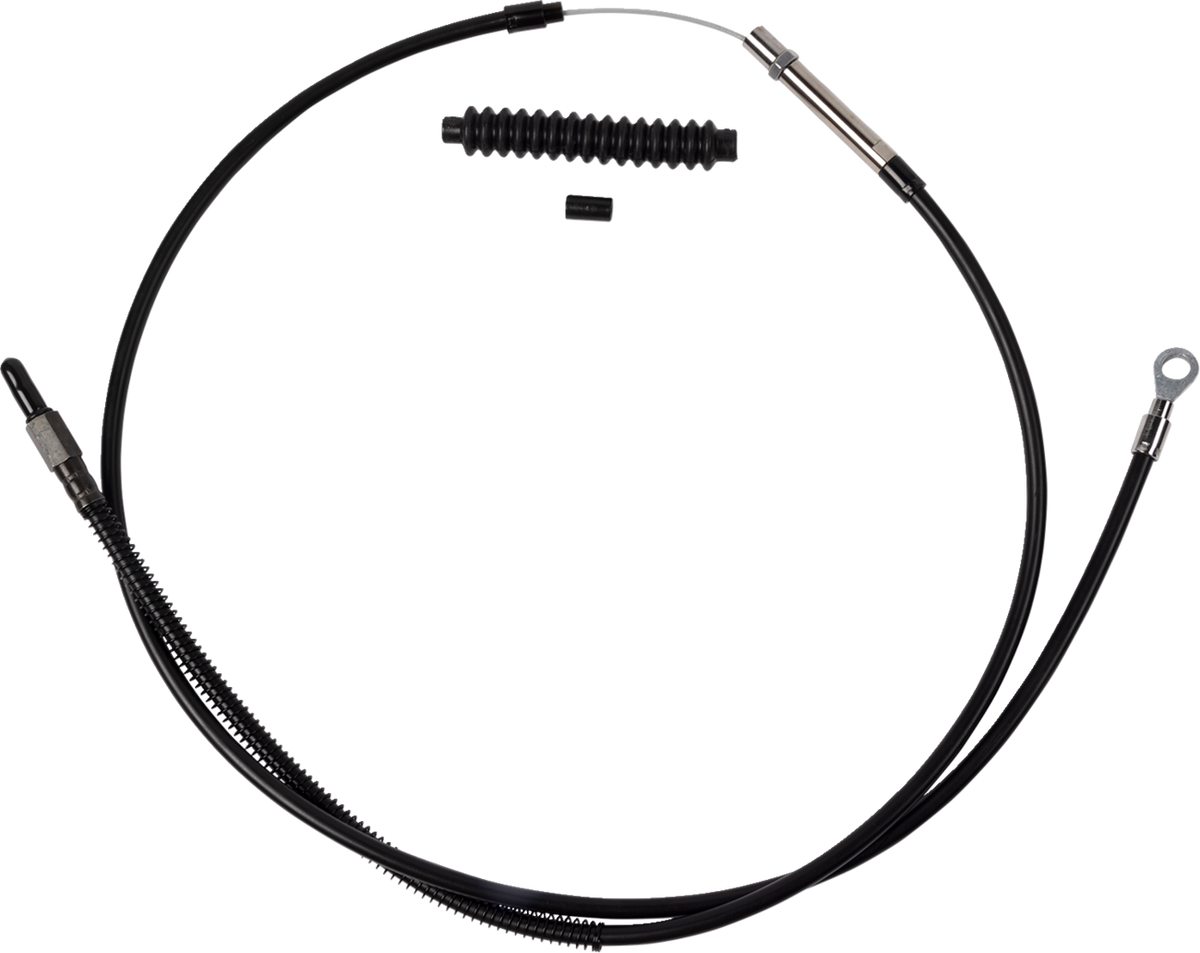 Barnett High-Efficiency Black Vinyl Clutch Cable - +8" Size