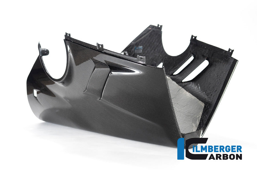 Ilmberger Carbon Belly Pan Ducati Panigale V4 22 For Higher Exhaust With Sidestand - Gloss