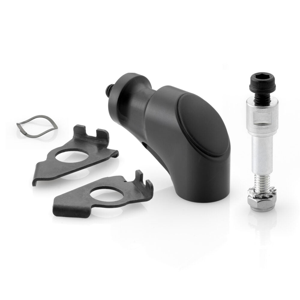 Rizoma Mounting Kit For Handlebar Mirror - Black