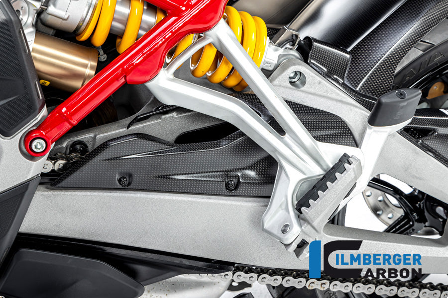 Ilmberger Carbon Chainguard/Swingarm Matt Surface Multistrada V4