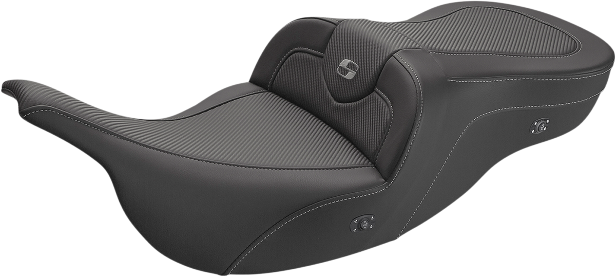 Saddlemen Heated Roadsofa™ Seat - Carbon Fiber