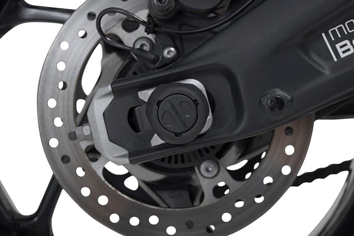 SW-Motech Axle Sliders - Rear - Set - Triumph 660