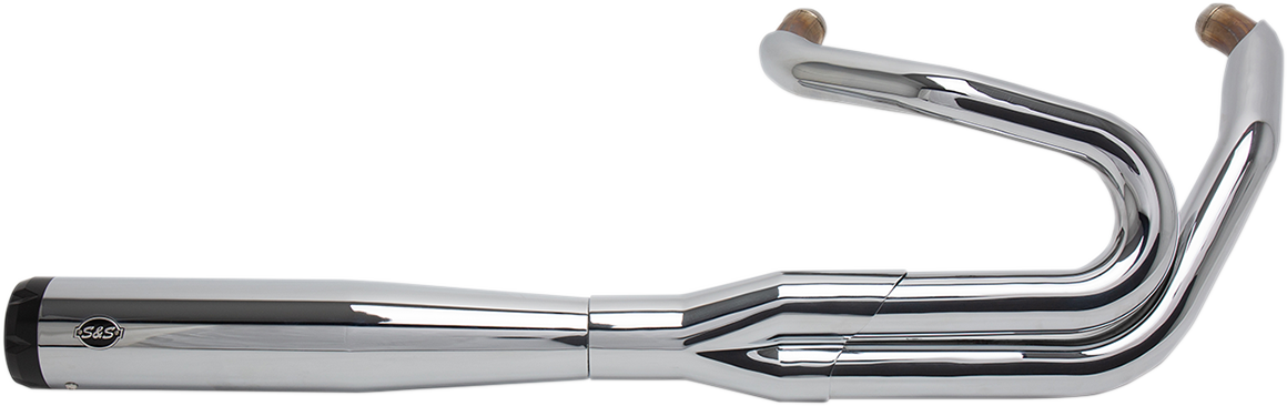 S&S Cycle 2:1 50 State Exhaust For M8 Softail - Chrome
