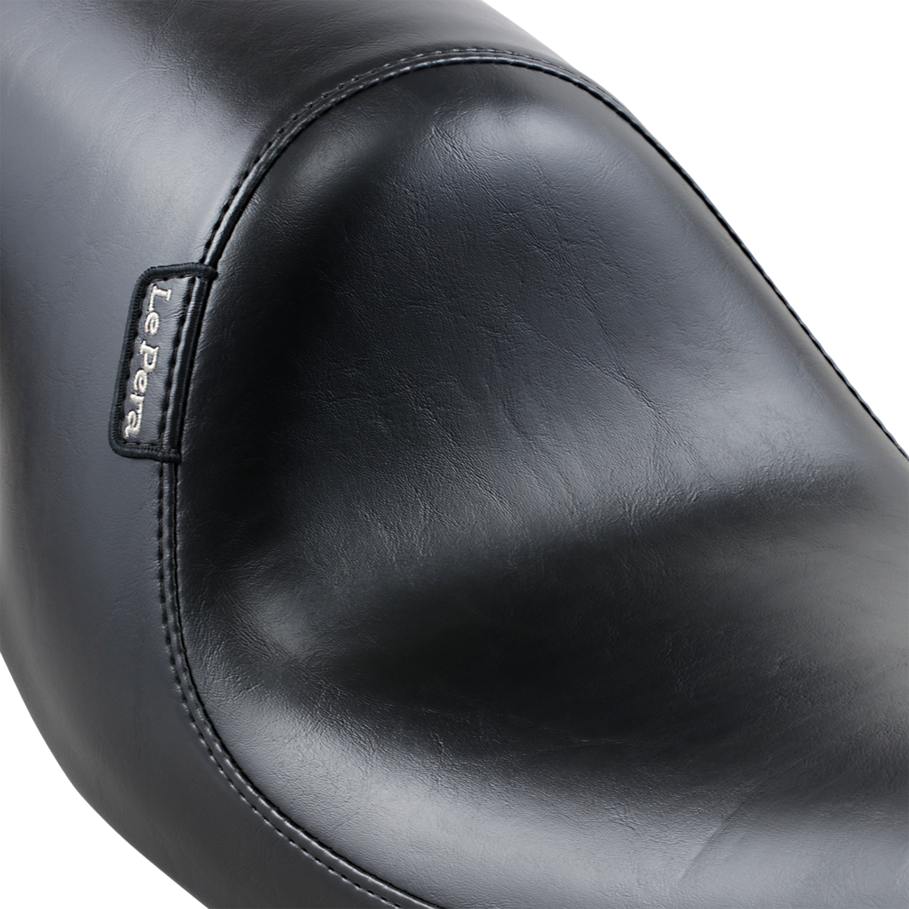 Le Pera Silhouette Up-Front Seat - Full-Length - Smooth - Black - FXD '96-'03