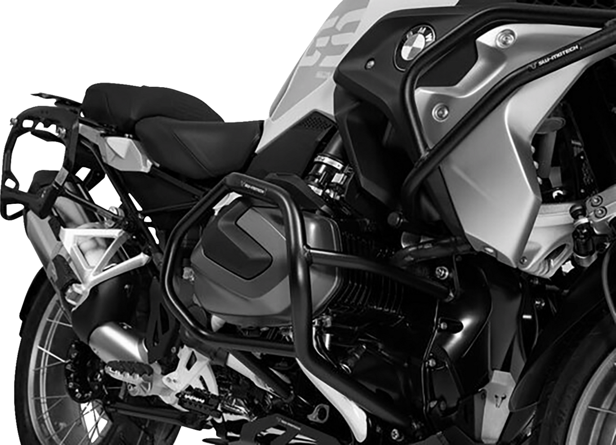 SW-Motech Crash Bar - Left/Right - Black - BMW - 1250 GS/R/RS