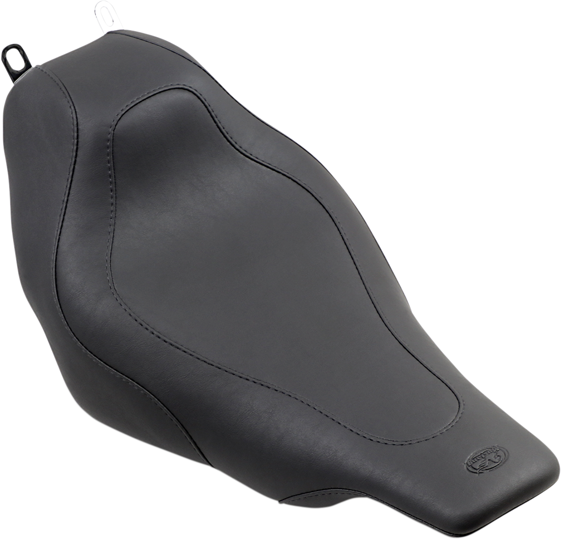 Mustang Tripper™ Solo Seat - Without Backrest - Stitched - Black - FLH/FLT '97-'07