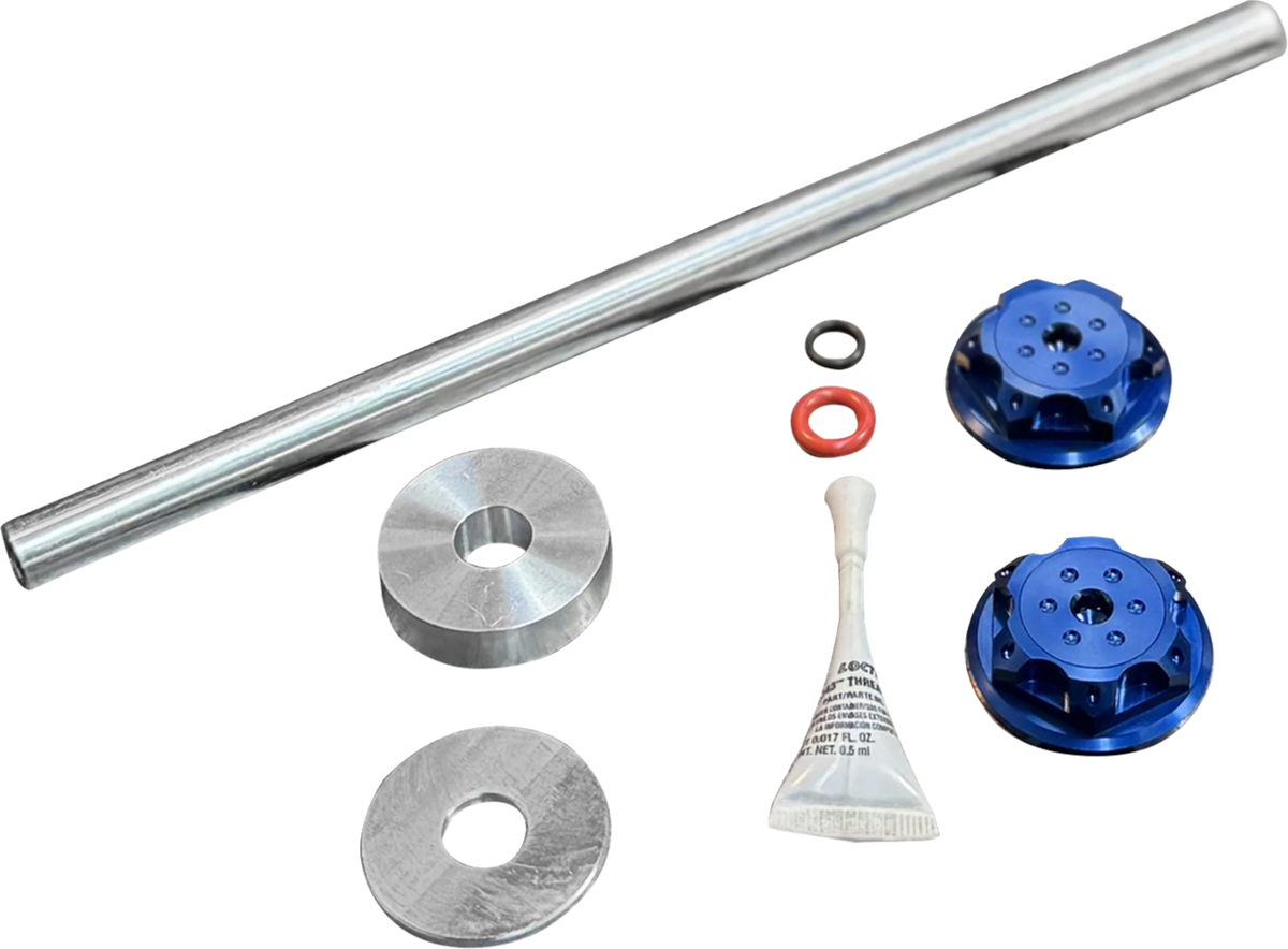 Paul Yaffe Bagger Nation Standard Turret Front Axle Cover Kit For Y-Axle Rod