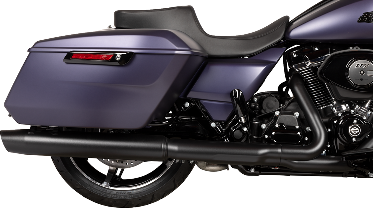 Drag Specialties Seats Predator 2-Up Seat - Vinyl - Smooth - W/O Backrest - FLTR/FLHX '23-'24