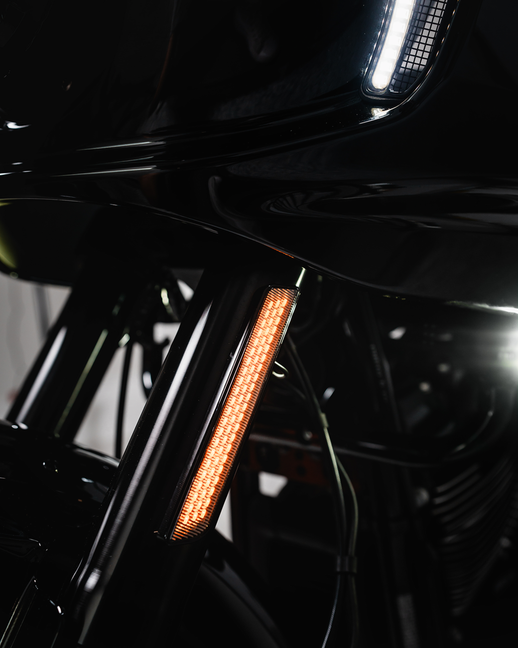 Custom Dynamics Front Fork LED Reflector Replacements