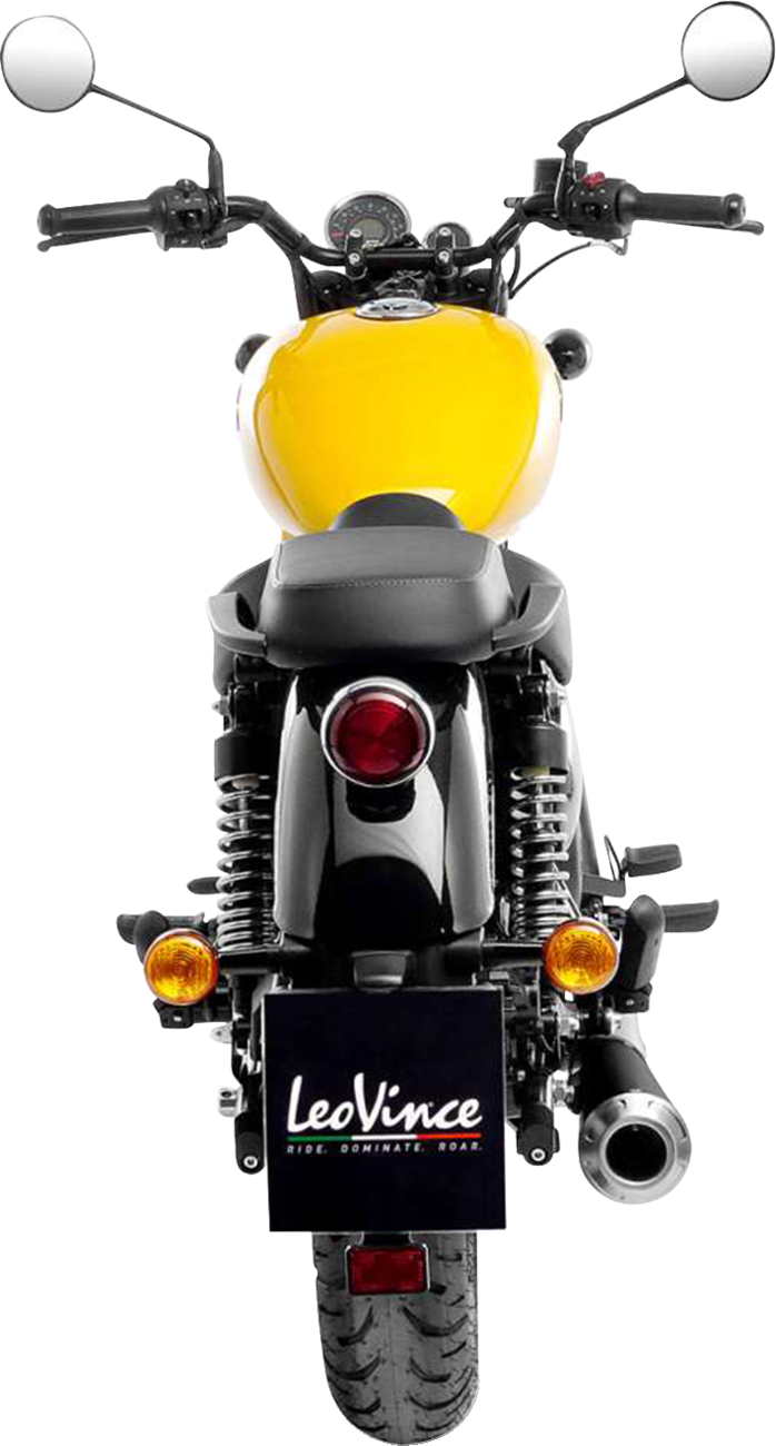 LeoVince Classic Racer Black Edition Slip-On Muffler