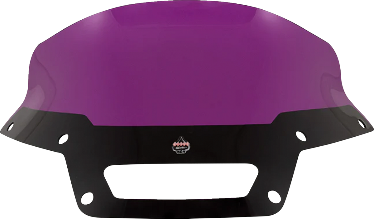 Klock Werks Kolor Flare™ Sport Windshield - 6" - Purple - '22-'25 FXLRST