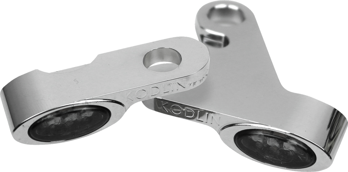 Kodlin USA LED 2-1 Front Turn Signal W/ Running Light - Chrome