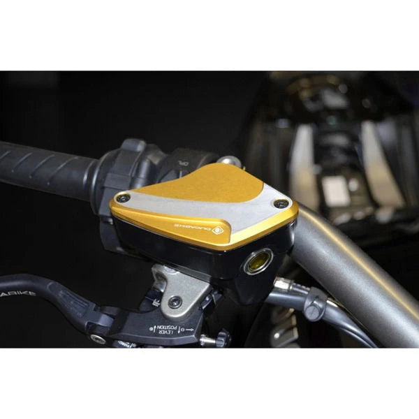 Ducabike DBK Front Brake And Clutch Fluid Reservoir Covers For XDiavel S