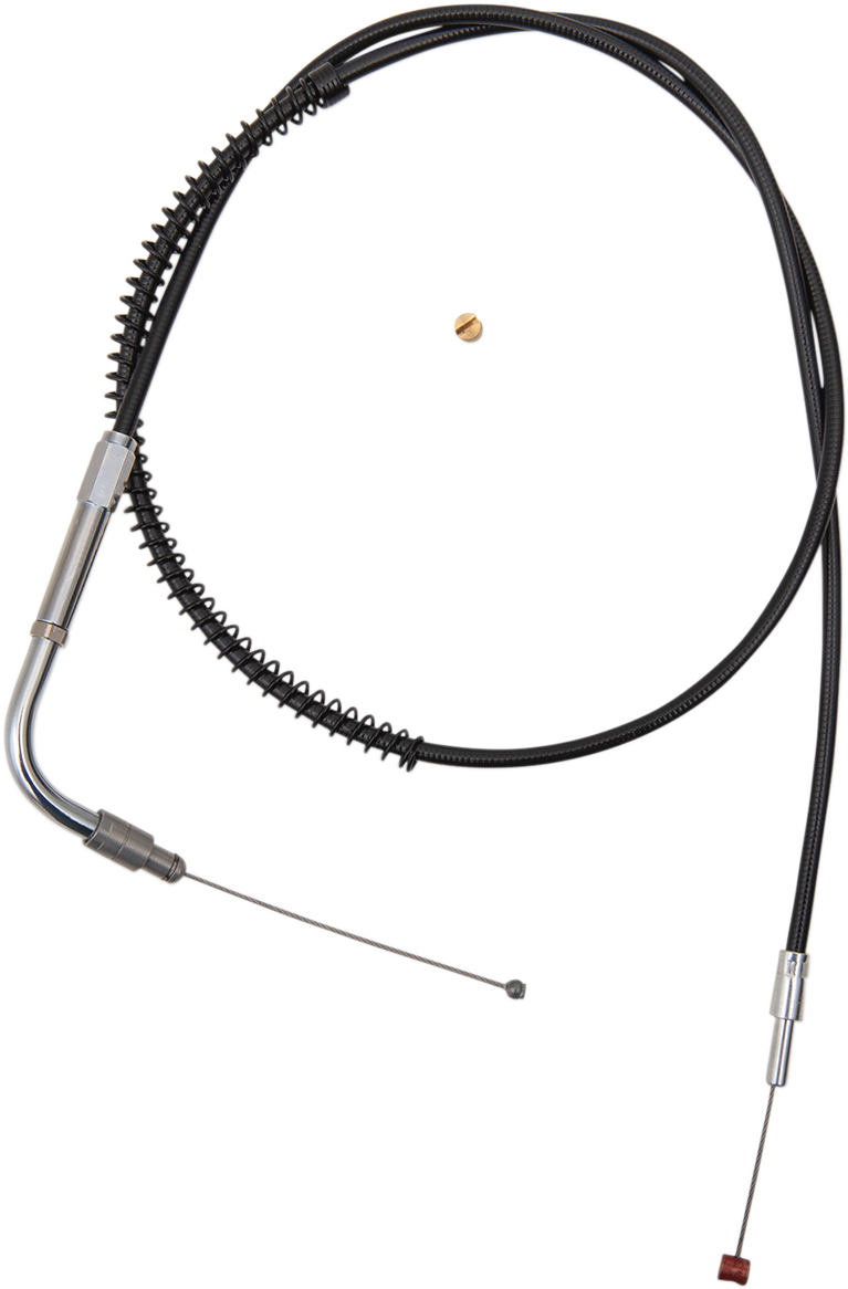 Barnett Black Vinyl Throttle Cable - +3" Size - 34-1/2" Length