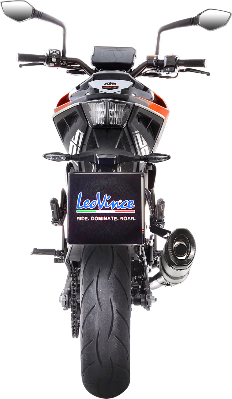 LeoVince LV Pro Slip-On Muffler - Stainless Steel - Duke/Rc 390
