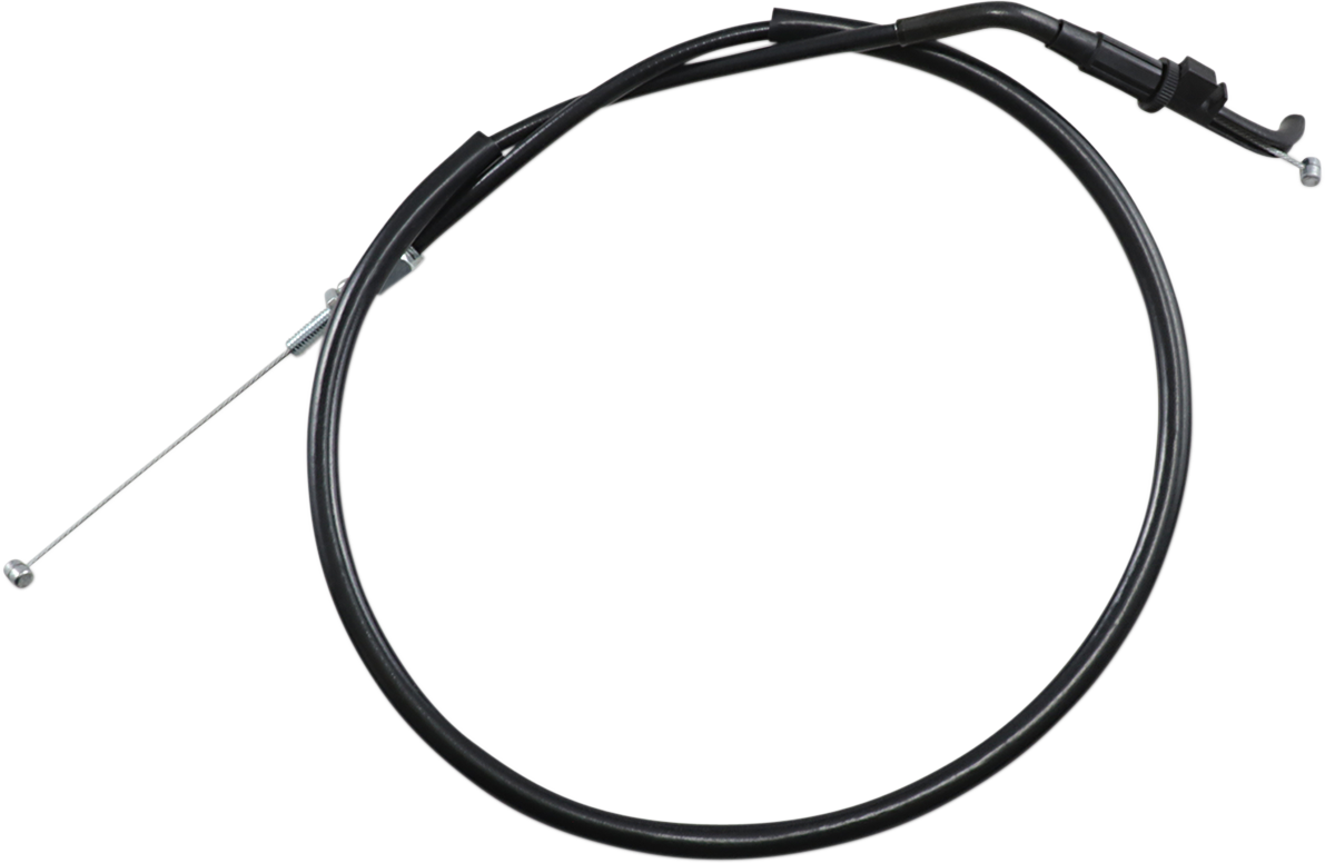 Motion Pro Black Vinyl Throttle Cable - Pull - '86-'87 ZX1000 Ninja